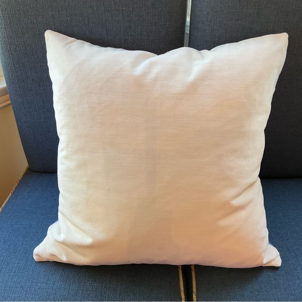 Custom Accent Pillow Cover 23" X 23" - Picture 2 of 3
